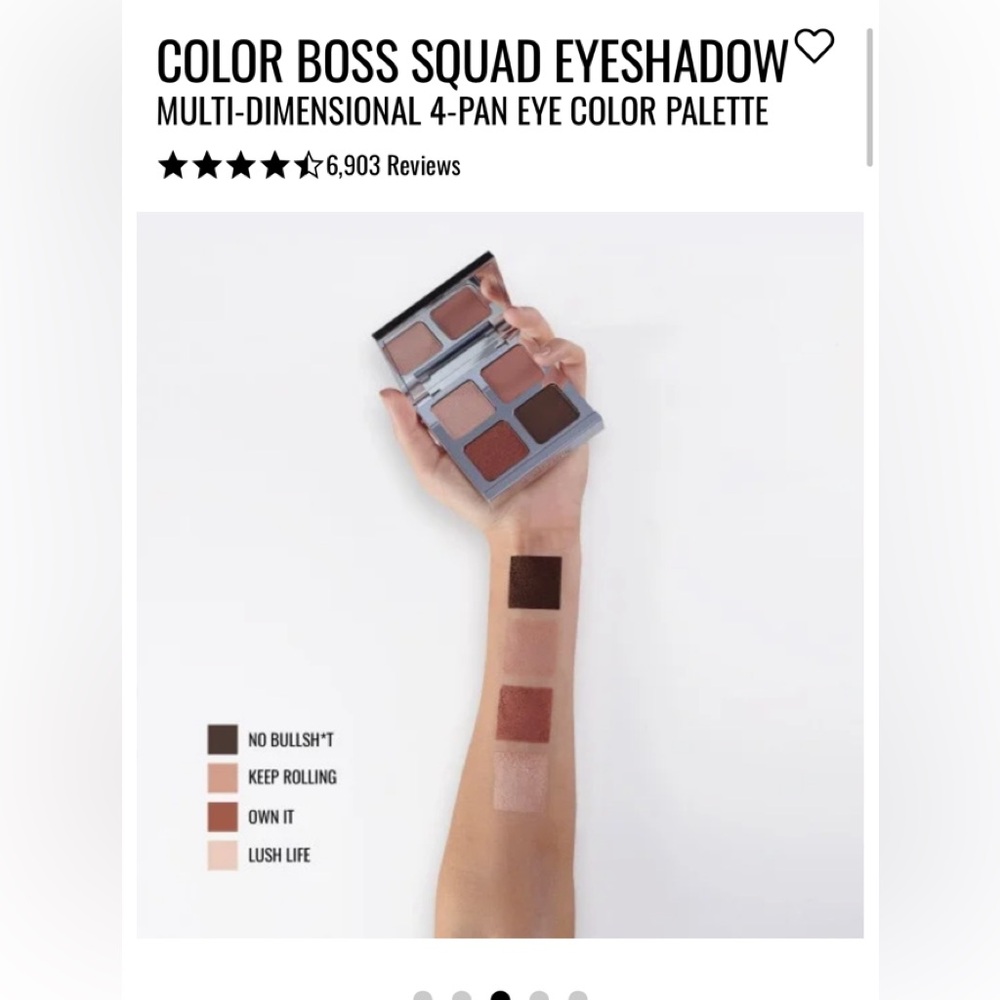 ❌3 for $25❌ Il Makiege Color boss squad palette